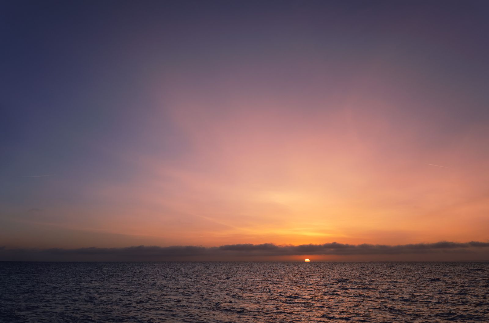 Sonnenaufgang über der Ostsee